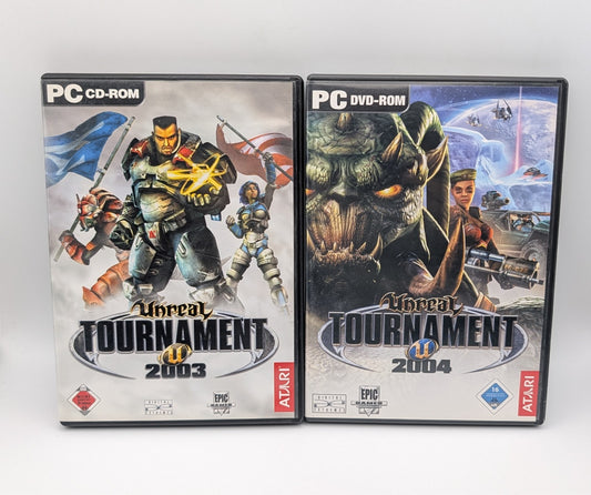 Unreal Tournament 2003 + 2004 - PC CD-ROM DVD-ROM