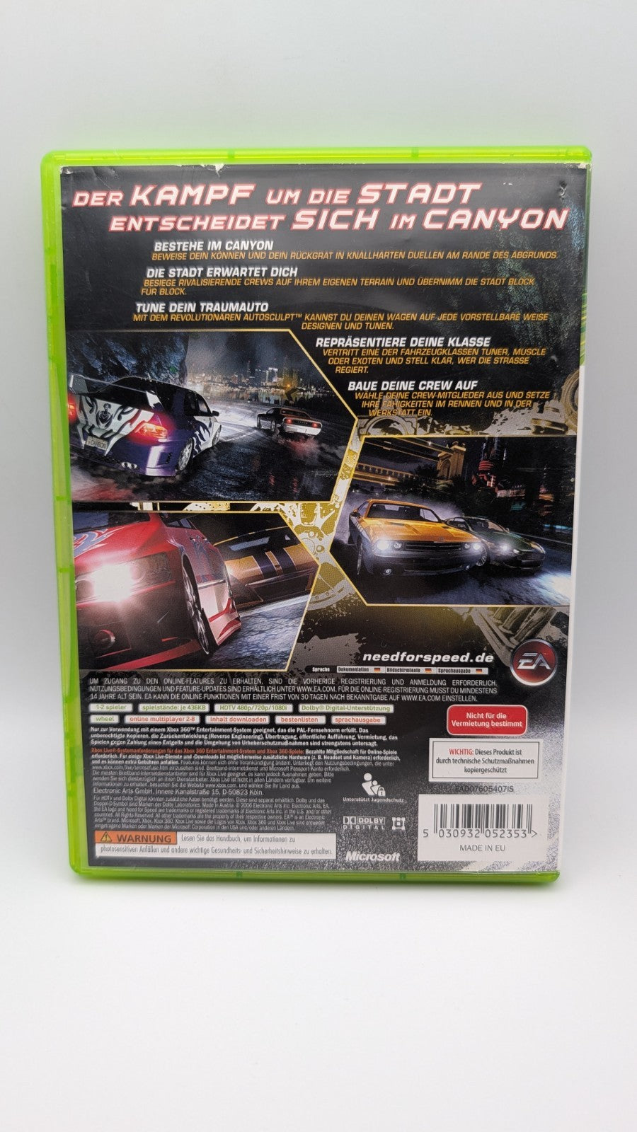 Need for Speed Carbon - Microsoft Xbox 360