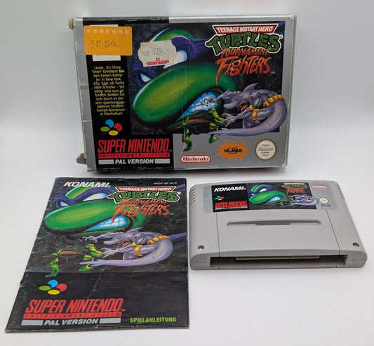 Teenage Mutant Hero Turtles Tournament Fighters - OVP - Super Nintendo SNES