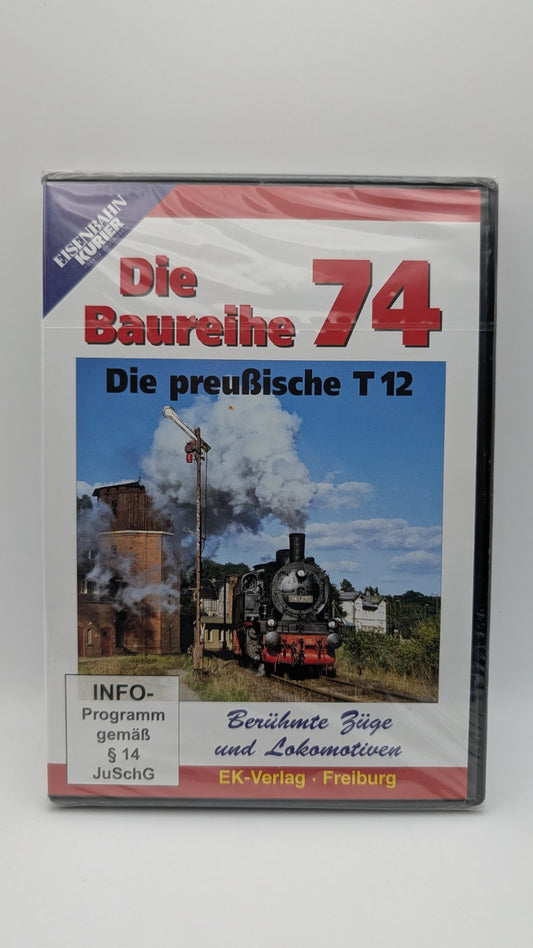 Eisenbahn Kurier - Die Baureihe 74 - Die preußische T 12 - DVD Neu