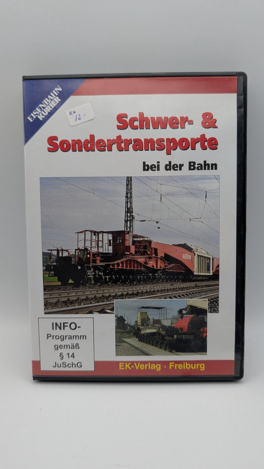 Eisenbahn Kurier - Schwer- und Sondertransporte bei der Bahn - DVD