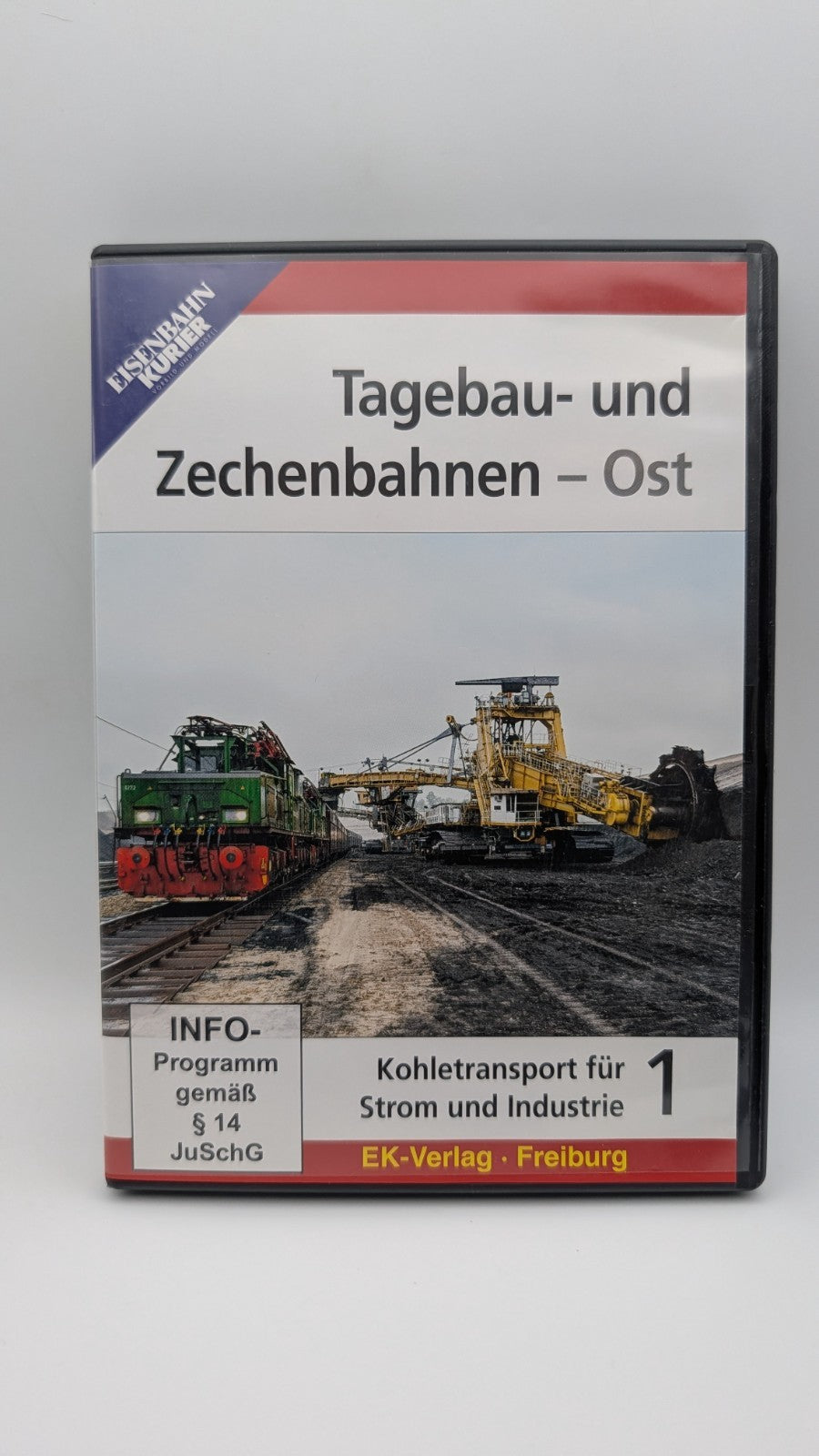 Eisenbahn Kurier - Tagebau- und Zechenbahnen Ost - DVD