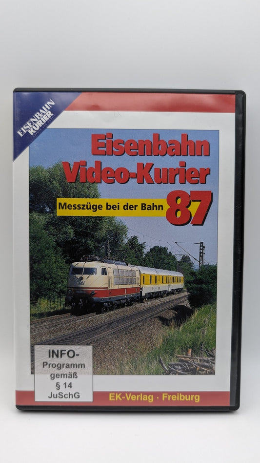 Eisenbahn Video Kurier 87 - Messzüge Bei Der Bahn - DVD