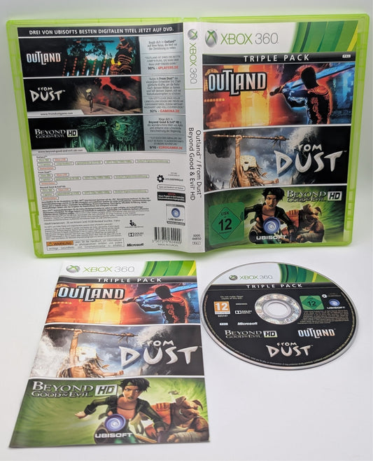 Outland - From Dust - Beyond Good & Evil HD - Triple Pack - Microsoft Xbox 360