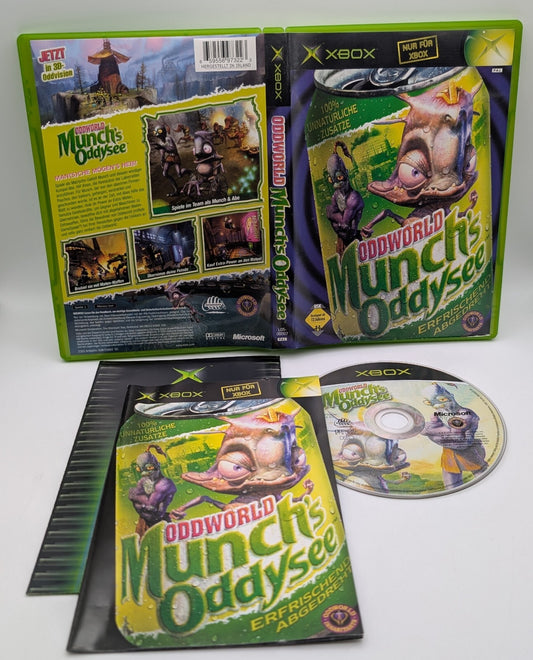 Oddworld Munchs Oddysee - Microsoft Xbox Classic