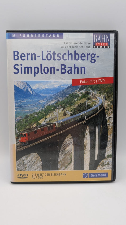 Im Führerstand - Bern-Lötschberg-Simplon-Bahn - Bahn Extra Video Geramond - DVD
