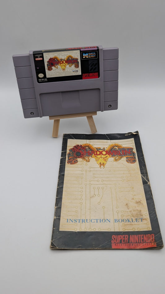 Shadowrun - Modul - Anleitung - NTSC-US - Super Nintendo SNES