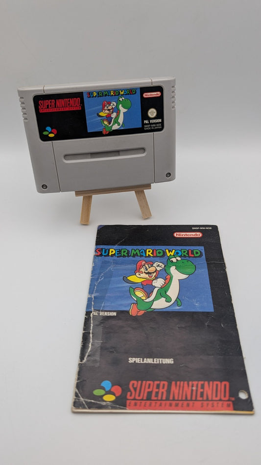 Super Mario World - Modul - Anleitung - Super Nintendo SNES 0100