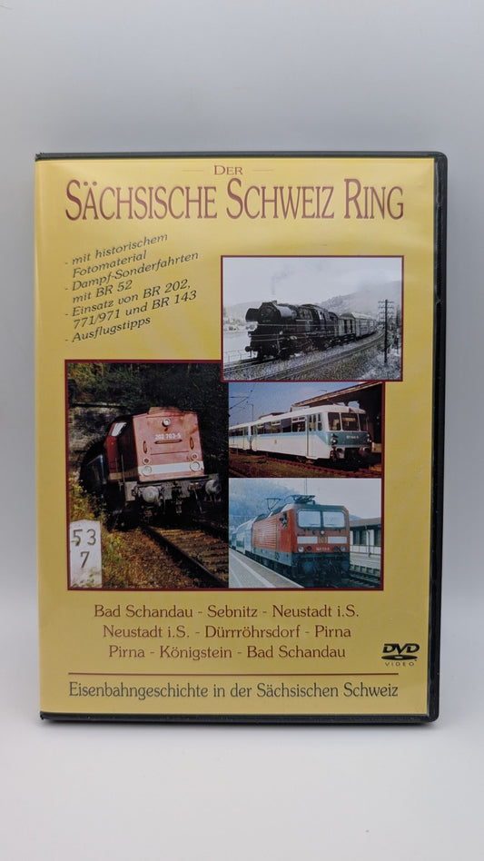 Der Sächsische Schweiz Ring - BR 52, BR 202, 771/971, BR 143 - DVD