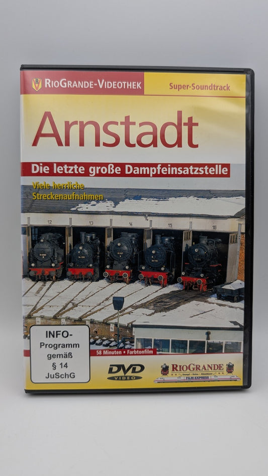 Rio Grande - Arnstadt die letzte große Dampfeinsatzstelle - Eisenbahn DVD