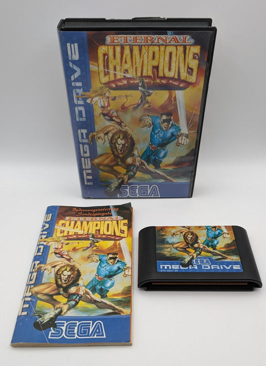 Eternal Champions - OVP - Modul - Anleitung - Sega Mega Drive
