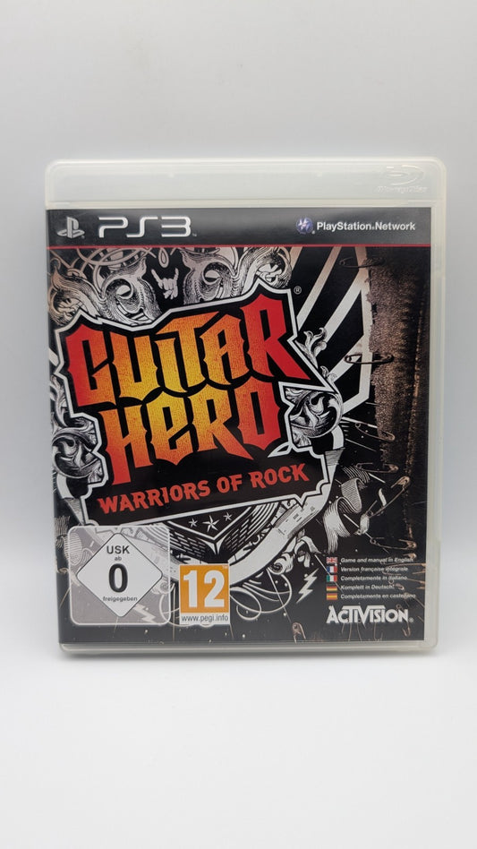 Guitar Hero Warriors of Rock - Playstation 3 PS3