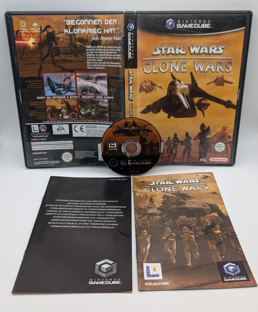 Star Wars Clone Wars - OVP mit Anleitung - Nintendo GameCube