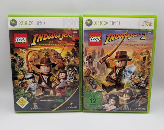 Lego Indiana Jones 1 + 2 - Die legendären & neuen Abenteuer - Microsoft Xbox 360
