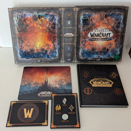 World of Warcraft - WoW - Shadowlands Collectors Edition - PC Big Box