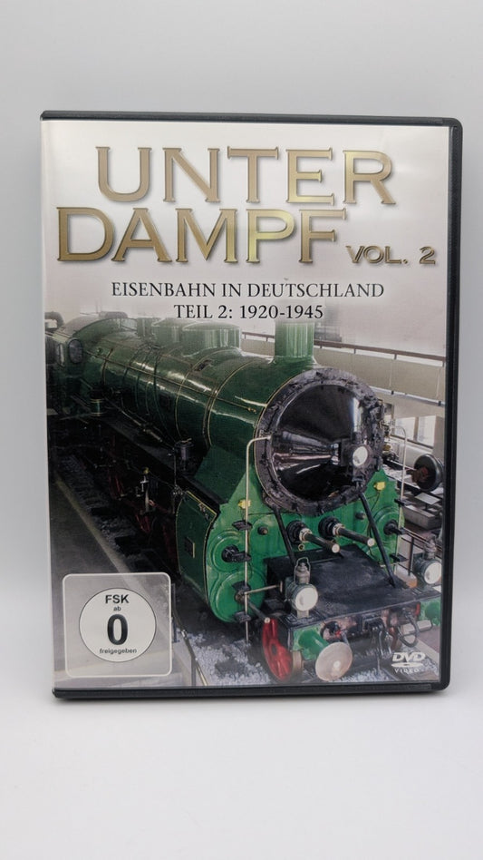 Unter Dampf Vol. 2 - Eisenbahn in Deutschland Teil 2 - 1920-1945 - DVD