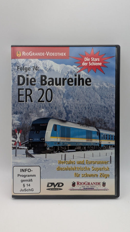 Rio Grande - Stars der Schiene Folge 74 - Die Baureihe ER 20 - Eisenbahn DVD
