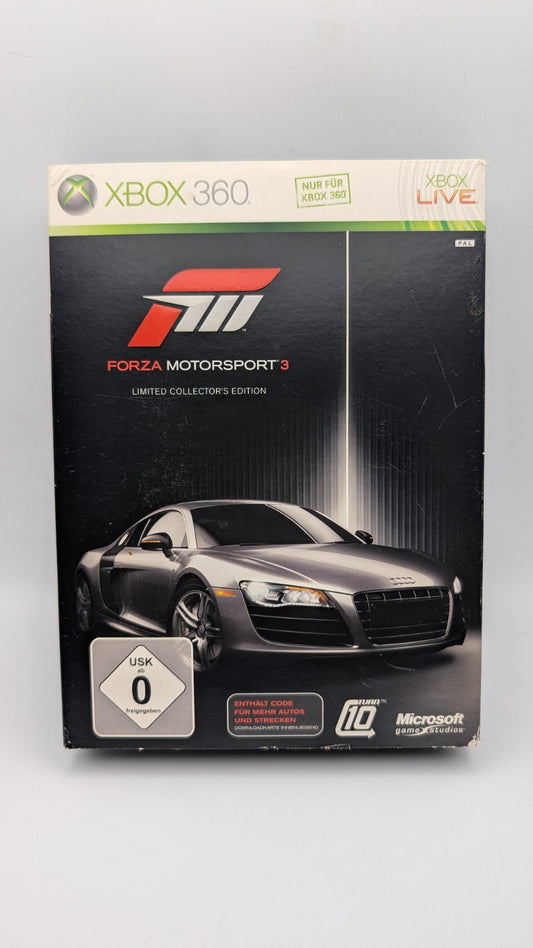 Forza Motorsport 3 Limited Collector's Edition - Microsoft Xbox 360