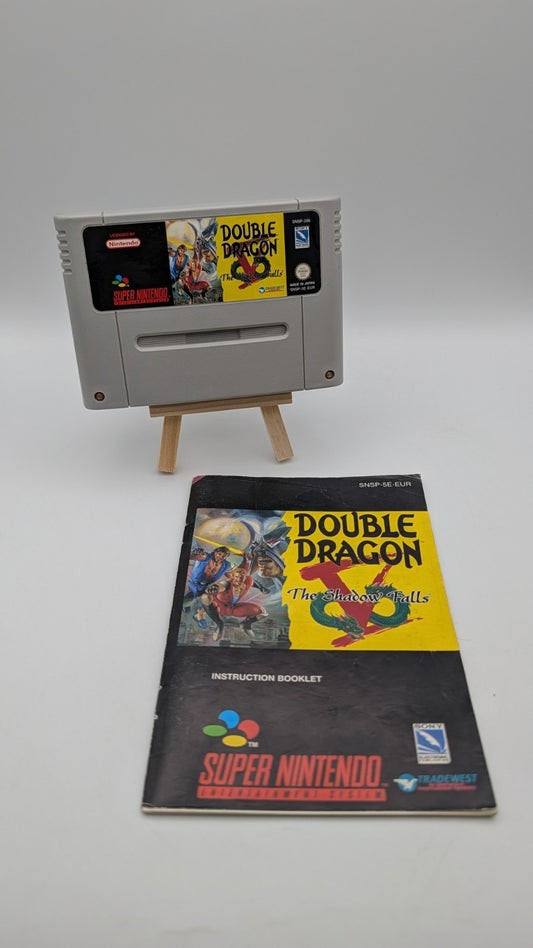 Double Dragon V The Shadow Falls - Modul - Anleitung - Super Nintendo SNES