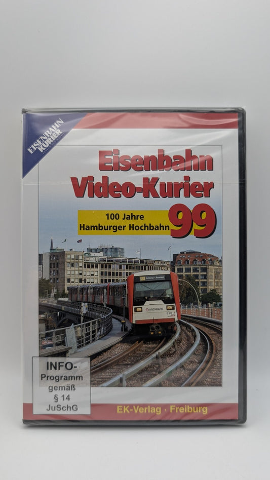 Eisenbahn Video Kurier 99 - 100 Jahre Hamburger Hochbahn - DVD - NEU