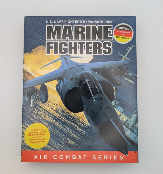 U.S. Navy Fighters Expansion Disk Marine Fighters - PC CD-ROM Big Box