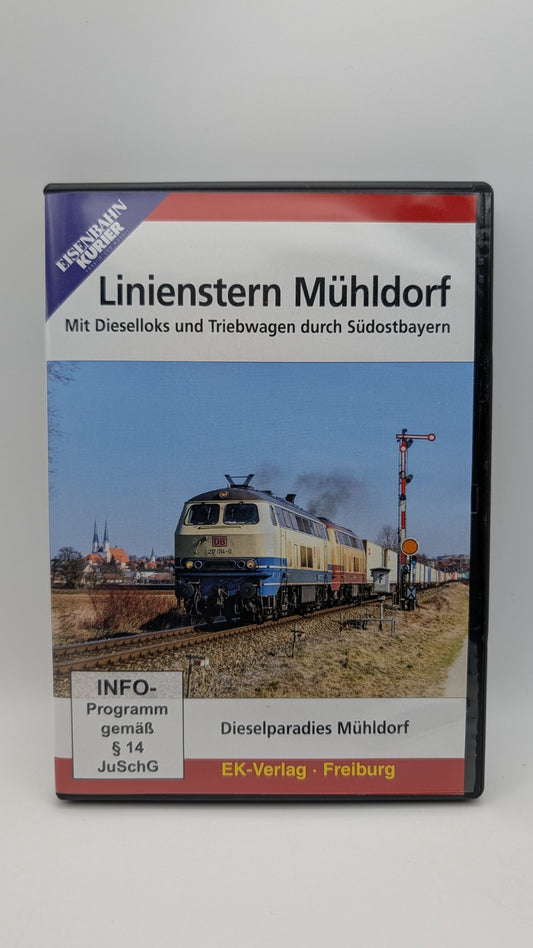 Eisenbahn Kurier - Linienstern Mühldorf - Mit Dieselloks und Triebwagen - DVD