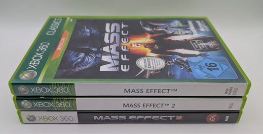 Mass Effect 1 + 2 + 3 - Microsoft Xbox 360