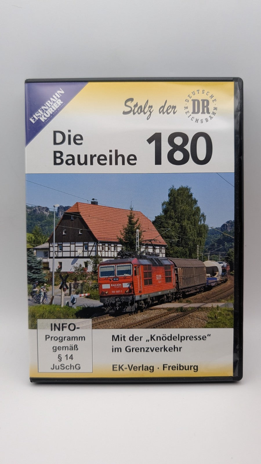 Eisenbahn Kurier - Die Baureihe 180 - Mit der Knödelpresse im Grenzverkehr - DVD