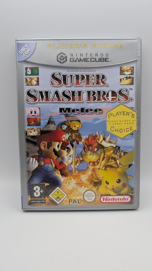 Super Smash Bros. Melee - OVP - Anleitung - Nintendo GameCube