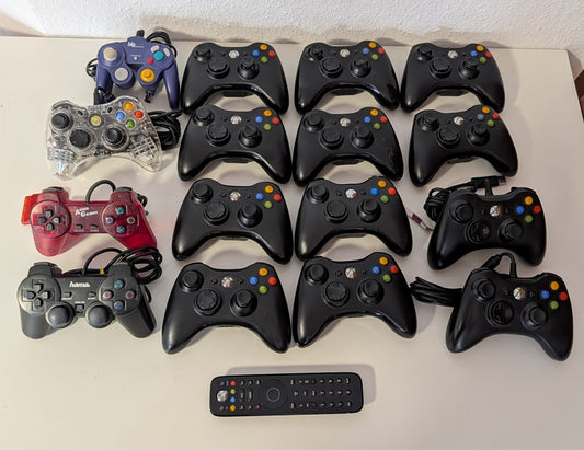 Defekt / Bastler - 16x Controller Xbox 360 Nintendo Gamecube Playstation