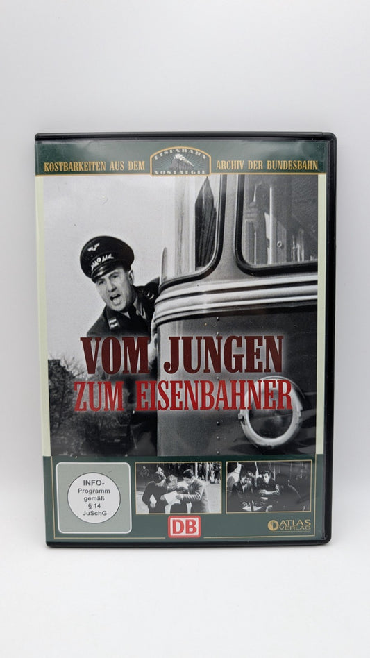 Eisenbahn Nostalgie - Vom Jungen zum Eisenbahner - Atlas Verlag DVD