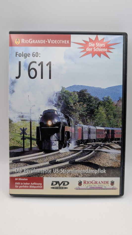 Rio Grande Stars der Schiene Folge 60 - J 611 US Stromliniendampflok - DVD