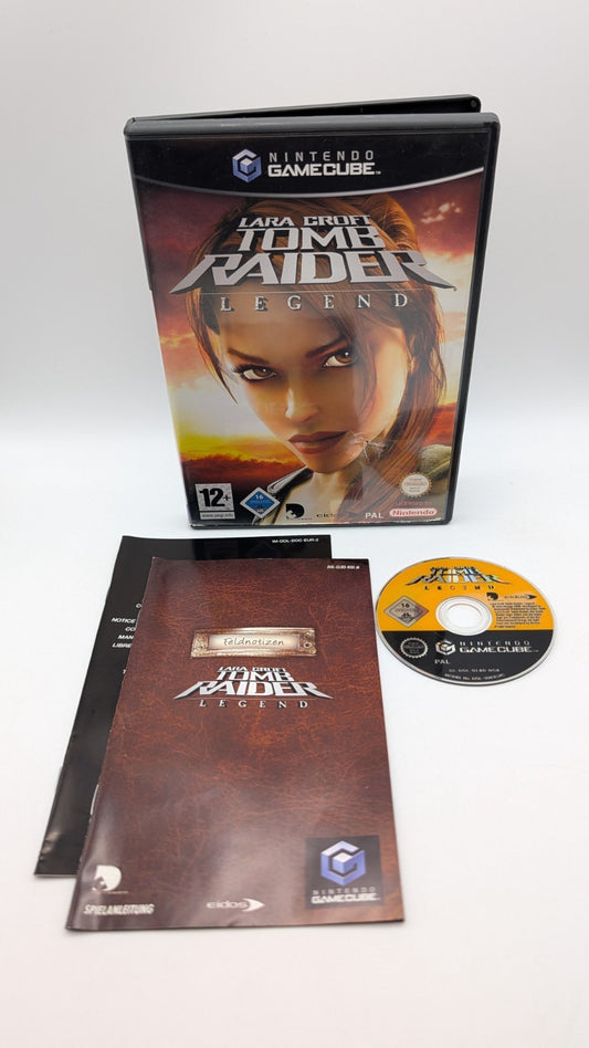 Tomb Raider Legend - Lara Croft - OVP - Anleitung - Nintendo GameCube
