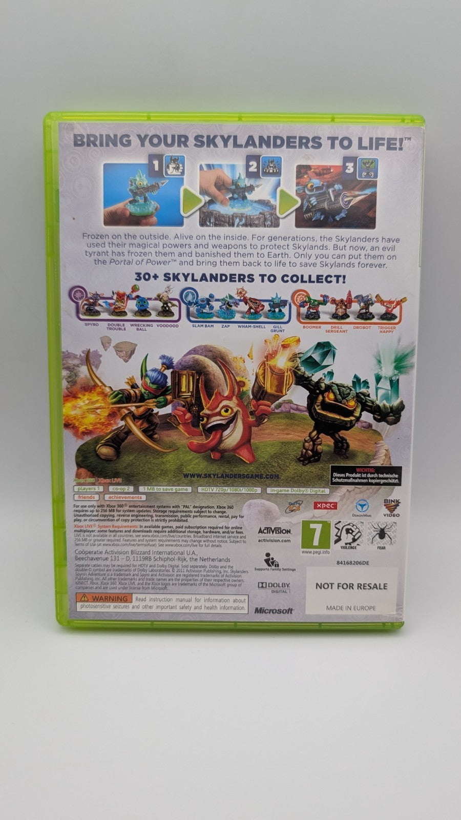 Skylanders Imaginators Trap Team Giants Swap Force Spyro's Adventure - Xbox 360