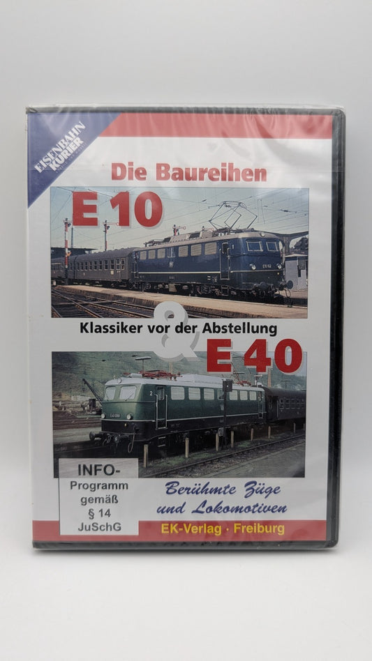 Eisenbahn Kurier - Die Baureihen E10 & E40 - Klassiker vor der Abstellung - DVD
