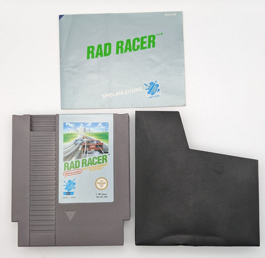 Rad Racer - Modul - Anleitung - Nintendo Entertainment System NES