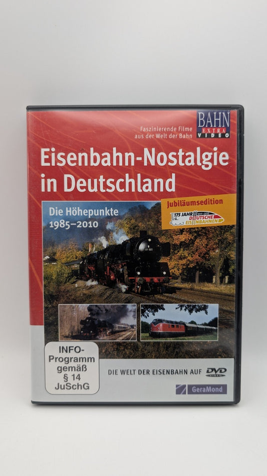 Eisenbahn-Nostalgie in Deutschland 1985-2010 - Bahn Extra Video Geramond - DVD