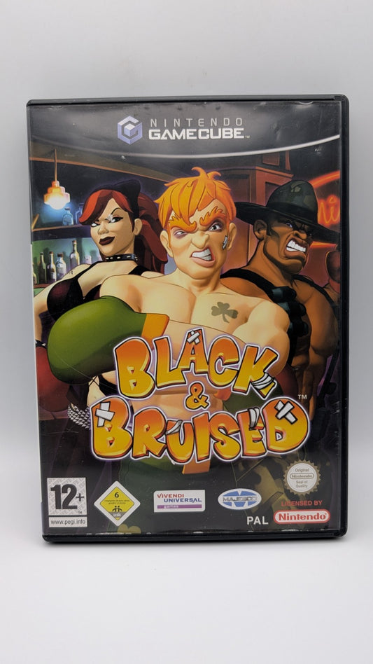 Black & Bruised - OVP - Anleitung - Nintendo GameCube