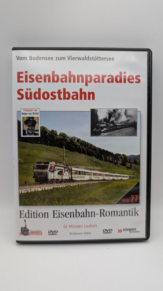 Eisenbahnparadies Südostbahn - Vom Bodensee zum Vierwaldstättersee DVD SWR