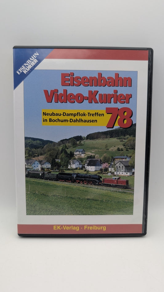 Eisenbahn Video Kurier 78 - Neubau-Dampflok-Treffen in Bochum-Dahlhausen - DVD