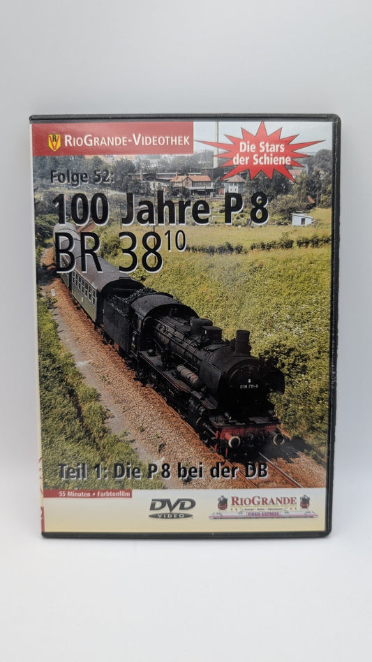 100 Jahre P8 BR 38.10 Teil 2 - Stars der Schiene Folge 52 - Rio Grande Slim DVD