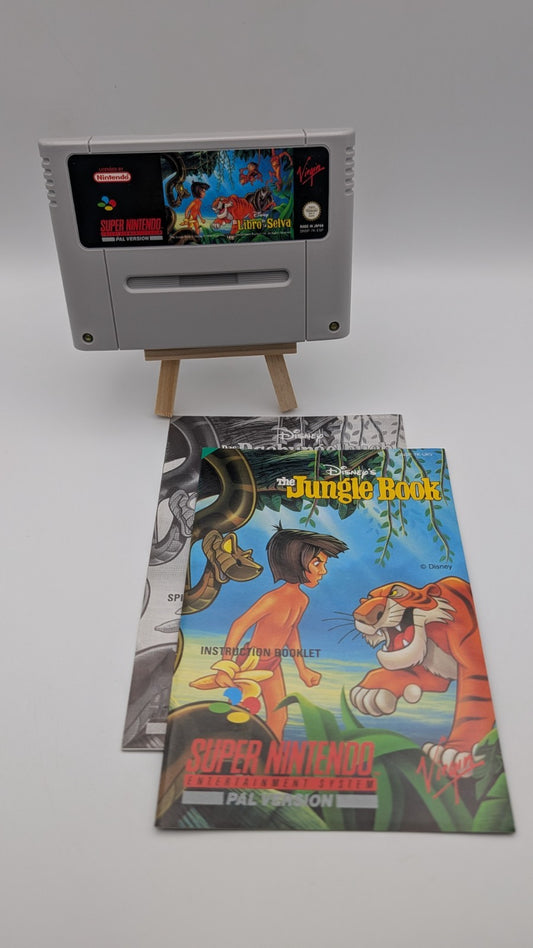 Das Dschungelbuch - Modul - Anleitung - Super Nintendo SNES 0098