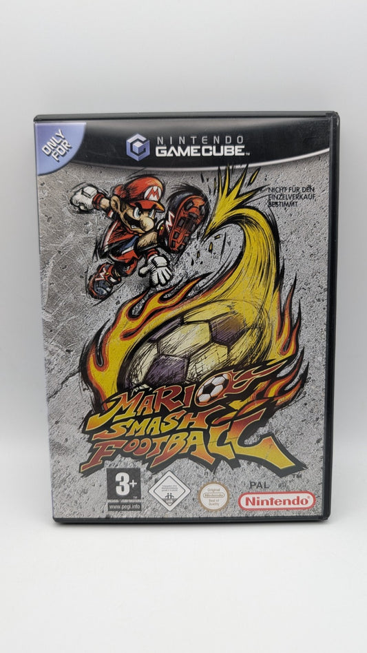 Mario Smash Football - OVP - Anleitung - Nintendo GameCube