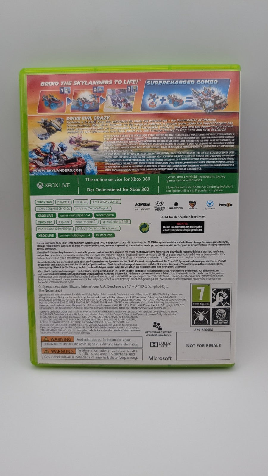 Skylanders Imaginators Trap Team Giants Swap Force Spyro's Adventure - Xbox 360