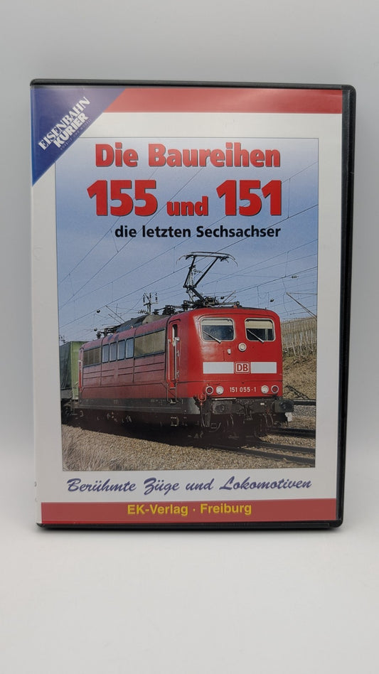 Eisenbahn Kurier - Die Baureihe 155 und 151 die letzten Sechsachser - DVD