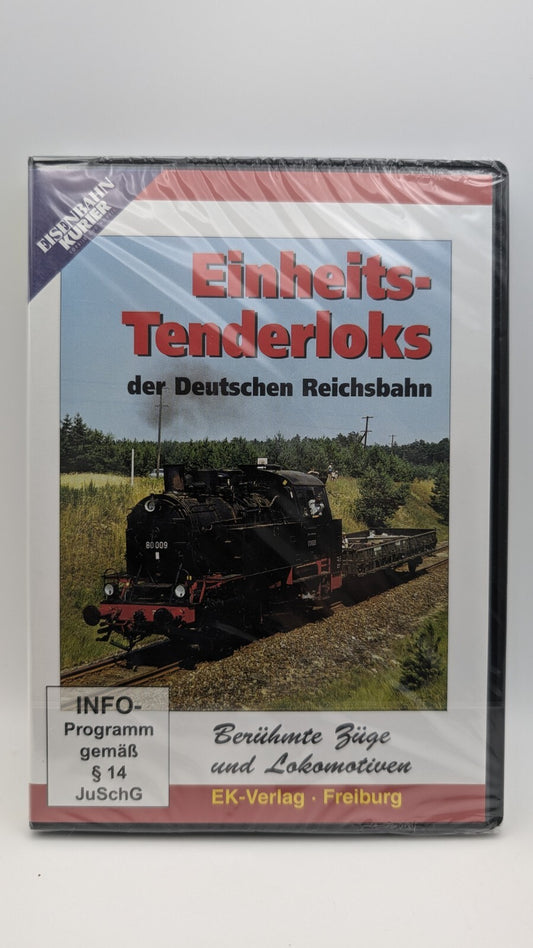 Eisenbahn Kurier - Einheits Tenderloks der Deutschen Reichsbahn - DVD NEU