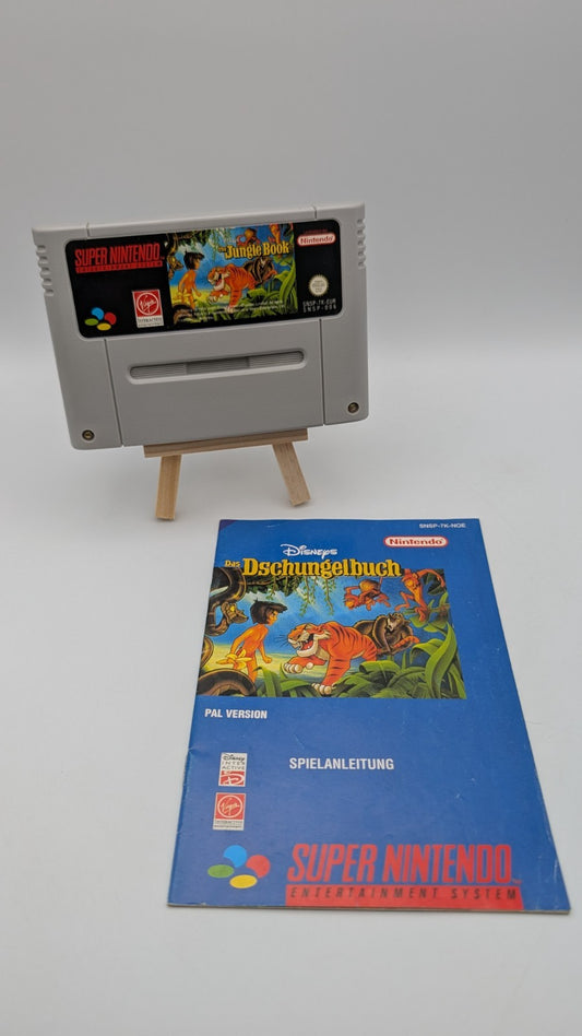 Das Dschunglebuch - The Jungle Book - Modul - Anleitung - Super Nintendo SNES