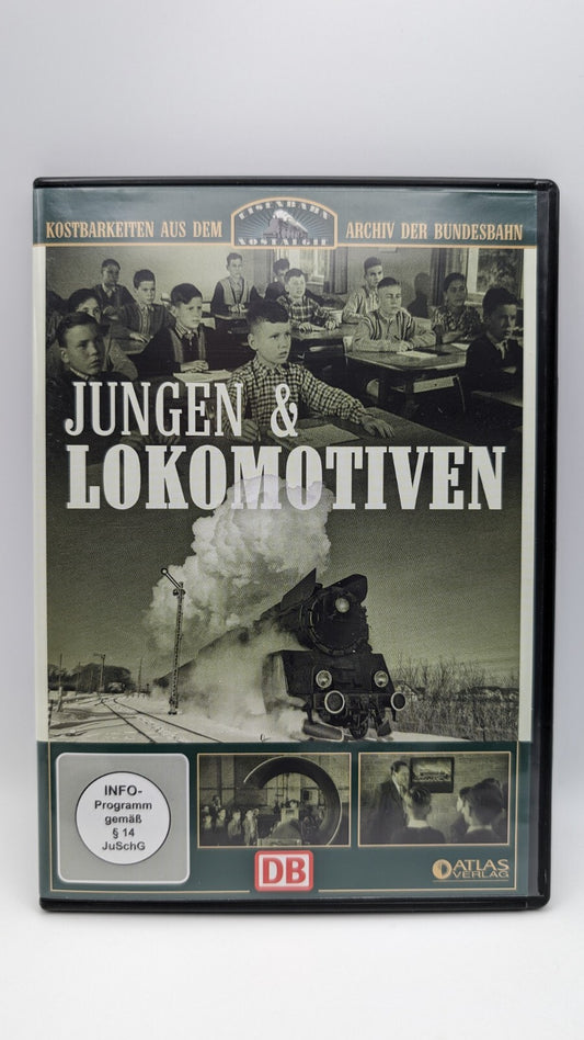 Eisenbahn Nostalgie - Jungen & Lokomotiven - Archiv der Bundesbahn DVD