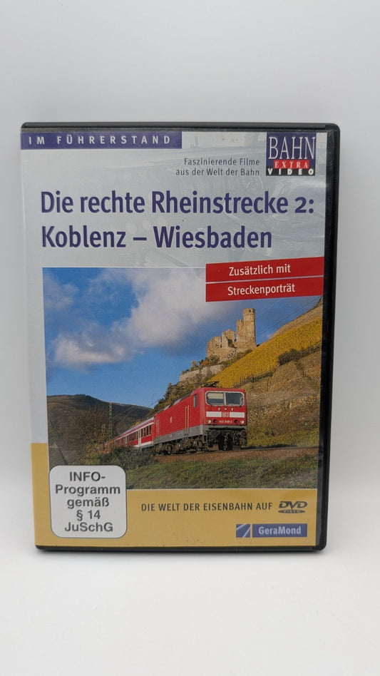 Im Führerstand - Die rechte Rheinstrecke 2 - Bahn Extra Video Geramond - DVD