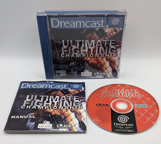 Ultimate Fighting Championship - OVP - Anleitung - Sega Dreamcast